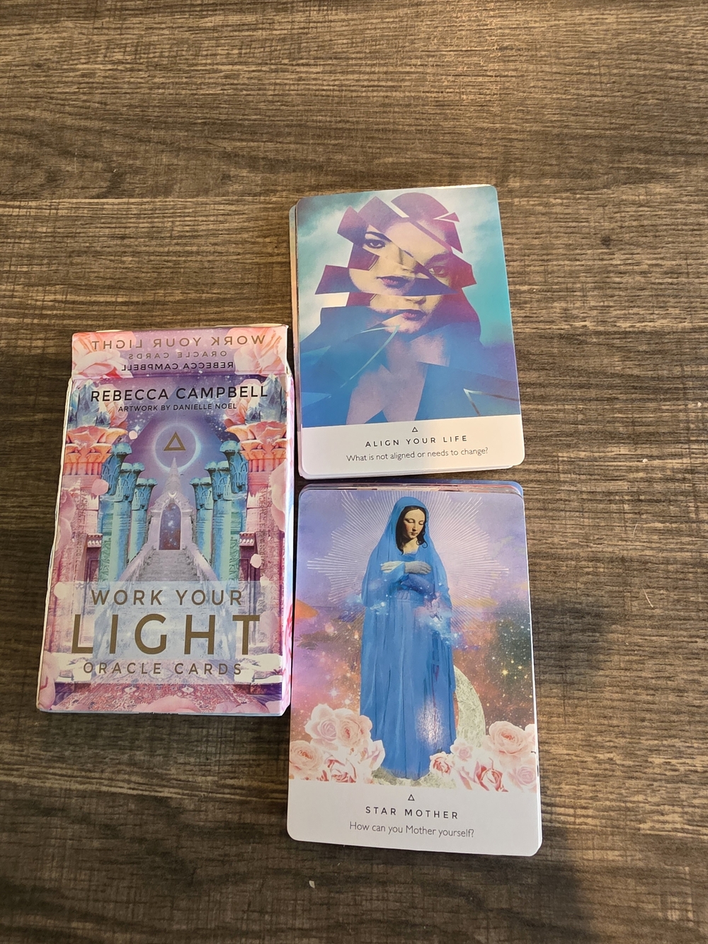 Work Your Light Oracle Cards - 44 Cards With QR CODE FOR online Guidebook